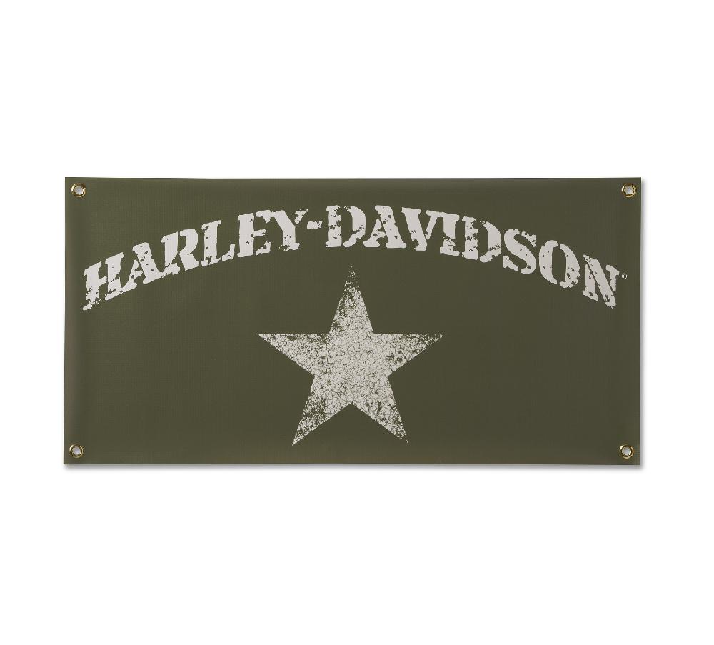harley Military Star Banner