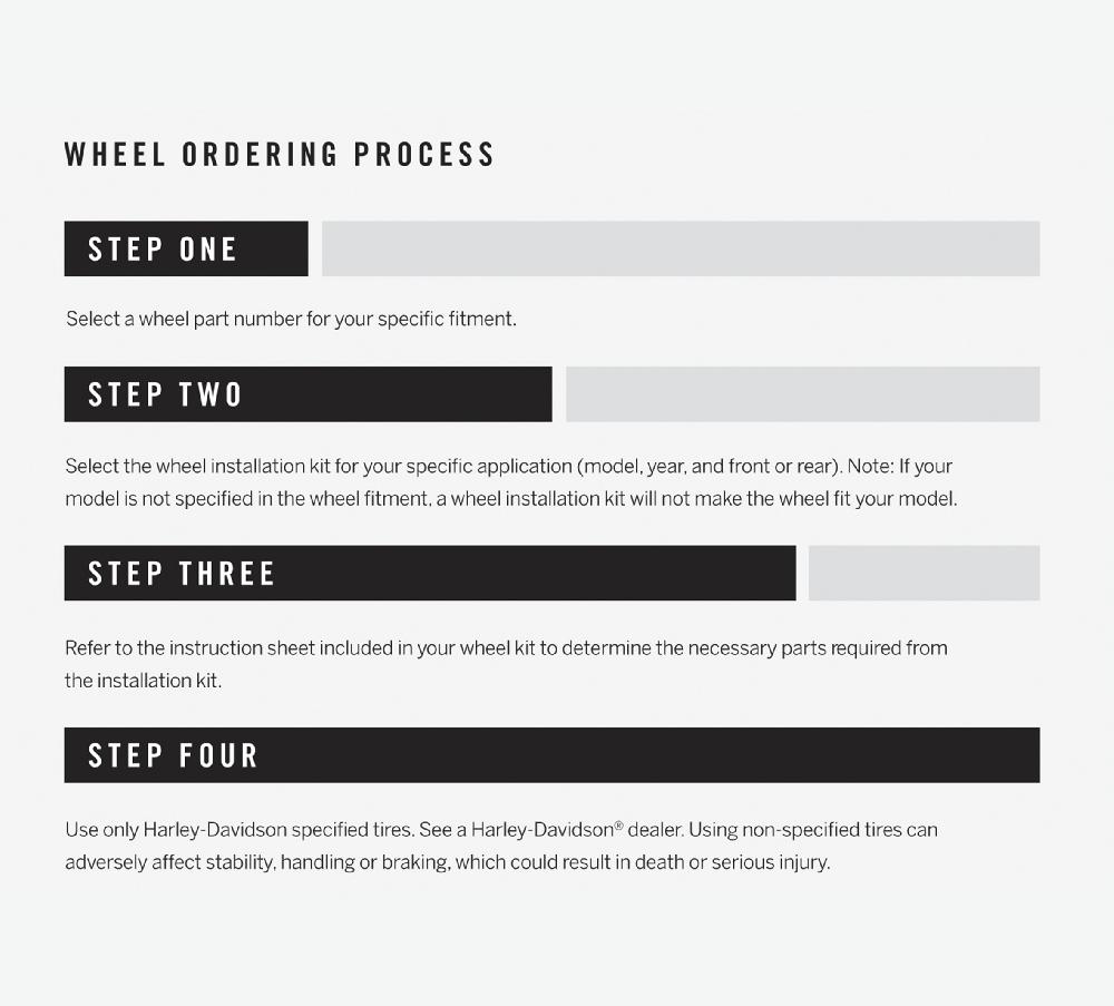 Harley Mirror Chrome Enforcer 16 In. Rear Wheel