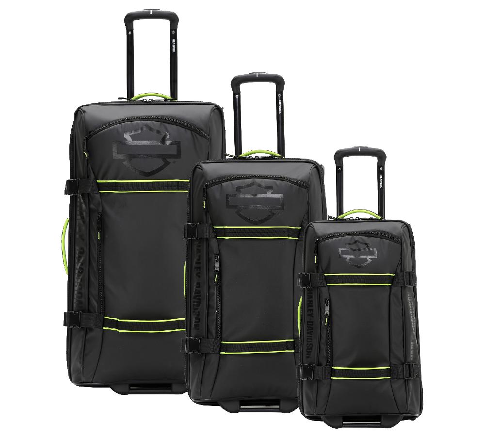 Harley Nomad 3 Piece Wheeling Travel Bag Set