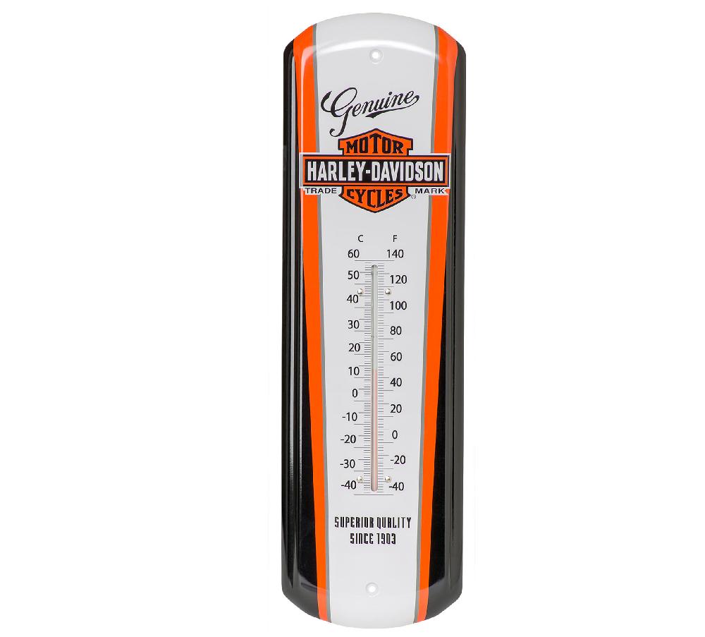 Harley Nostalgic Bar & Shield Thermometer