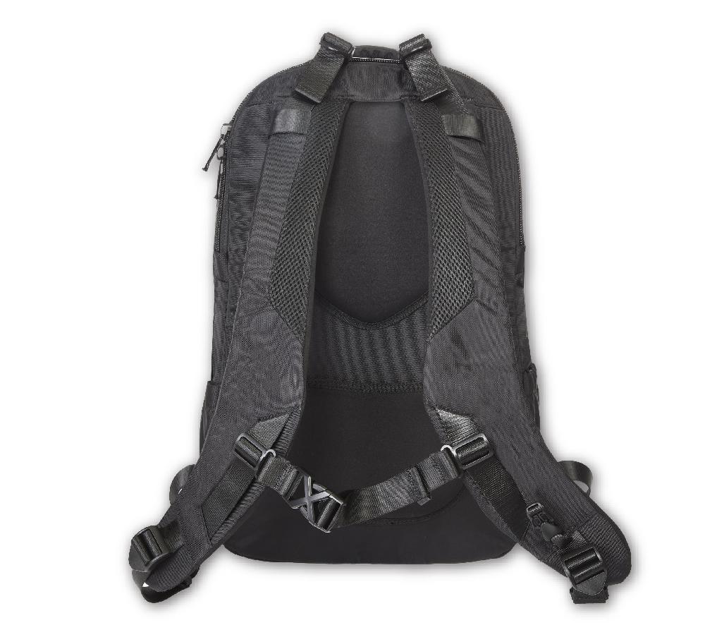 Harley Oil Slick Backpack In Black
