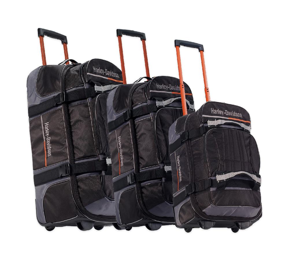 harley On-Tour 3-Piece Wheeling Duffel Set