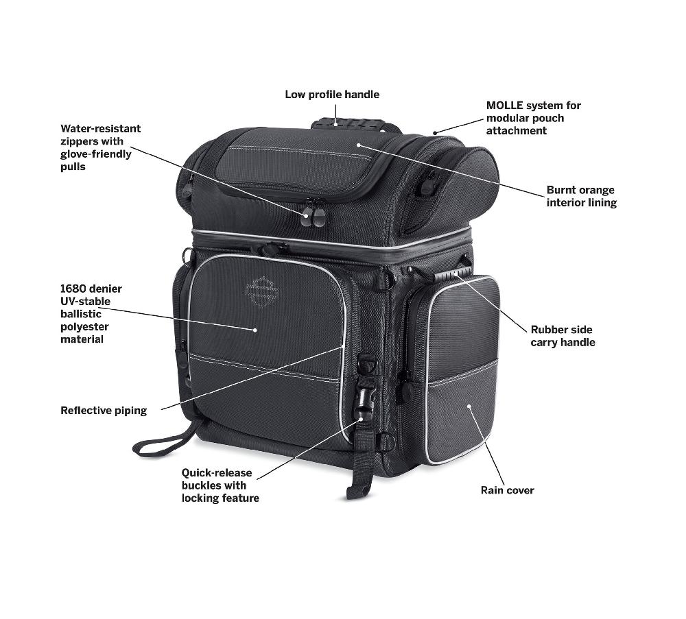 Harley Onyx Premium Luggage Touring Bag