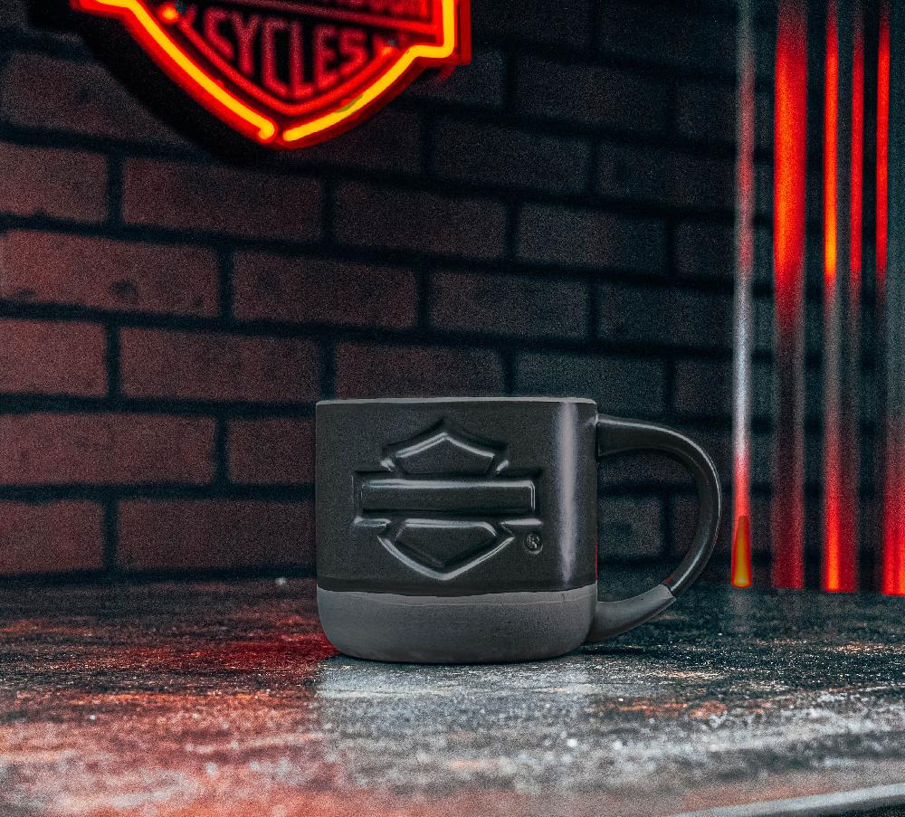 Harley Open Bar & Shield Coffee Mug