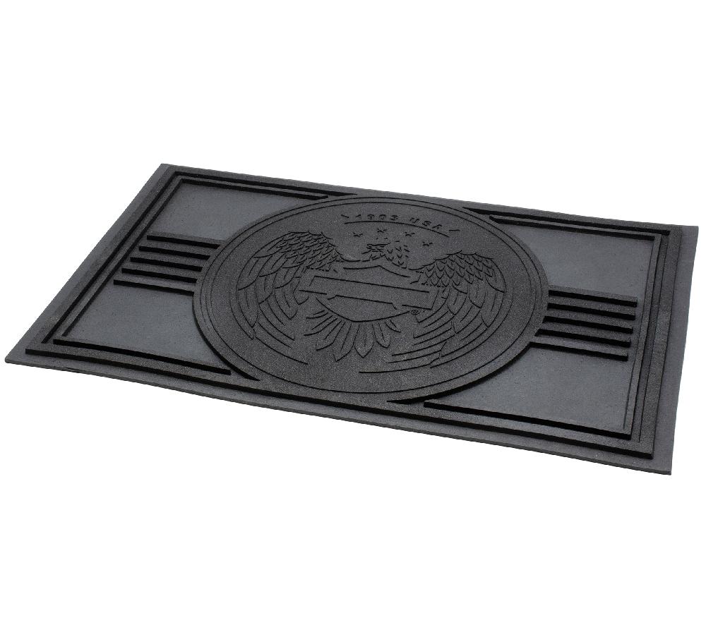 Harley Open Bar & Shield Eagle Entry Mat