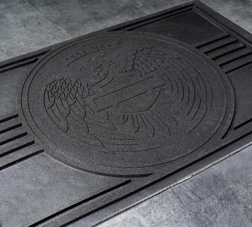 Harley Open Bar & Shield Eagle Entry Mat