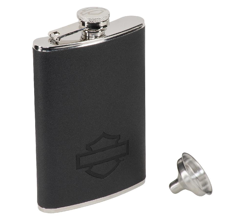 Harley Open Bar & Shield Flask
