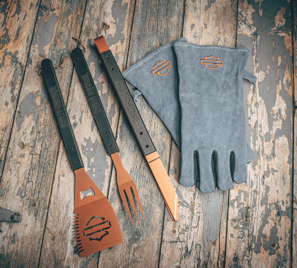Harley Open Bar & Shield Grill Tool Set