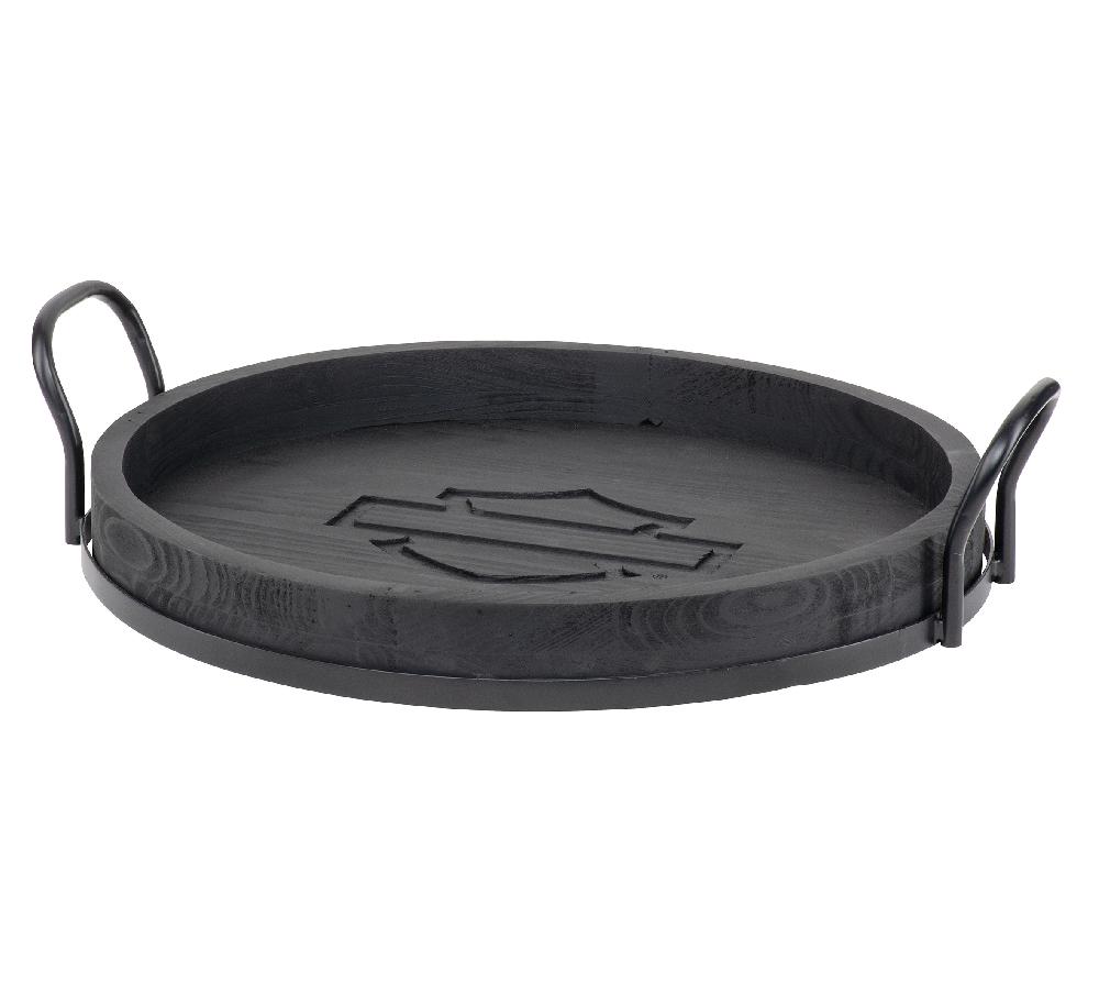 Harley Open Bar & Shield Serving Tray