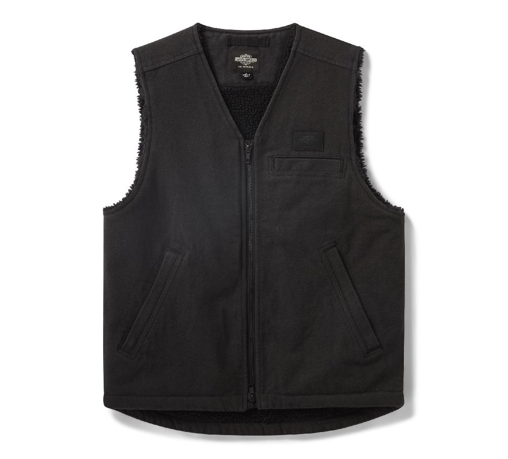 harley Originals Union Canvas Vest