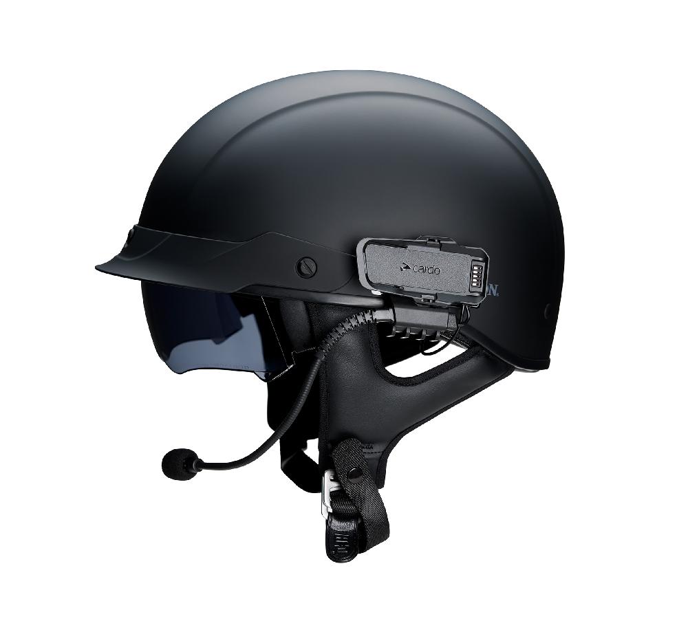 Harley Packtalk Edge Line Half Helmet Kit