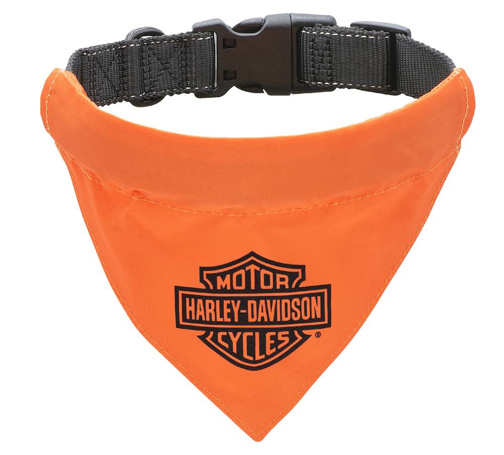 Harley Pet Bandana In Orange