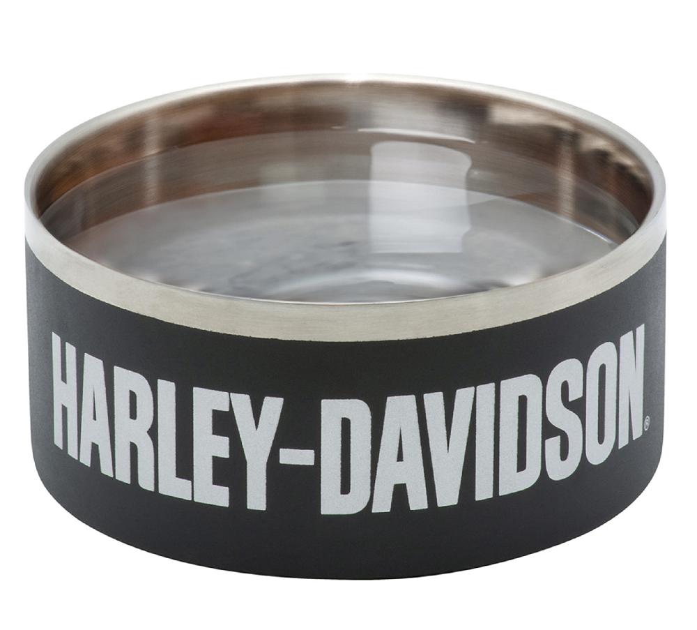Harley Pet Bowl In Black