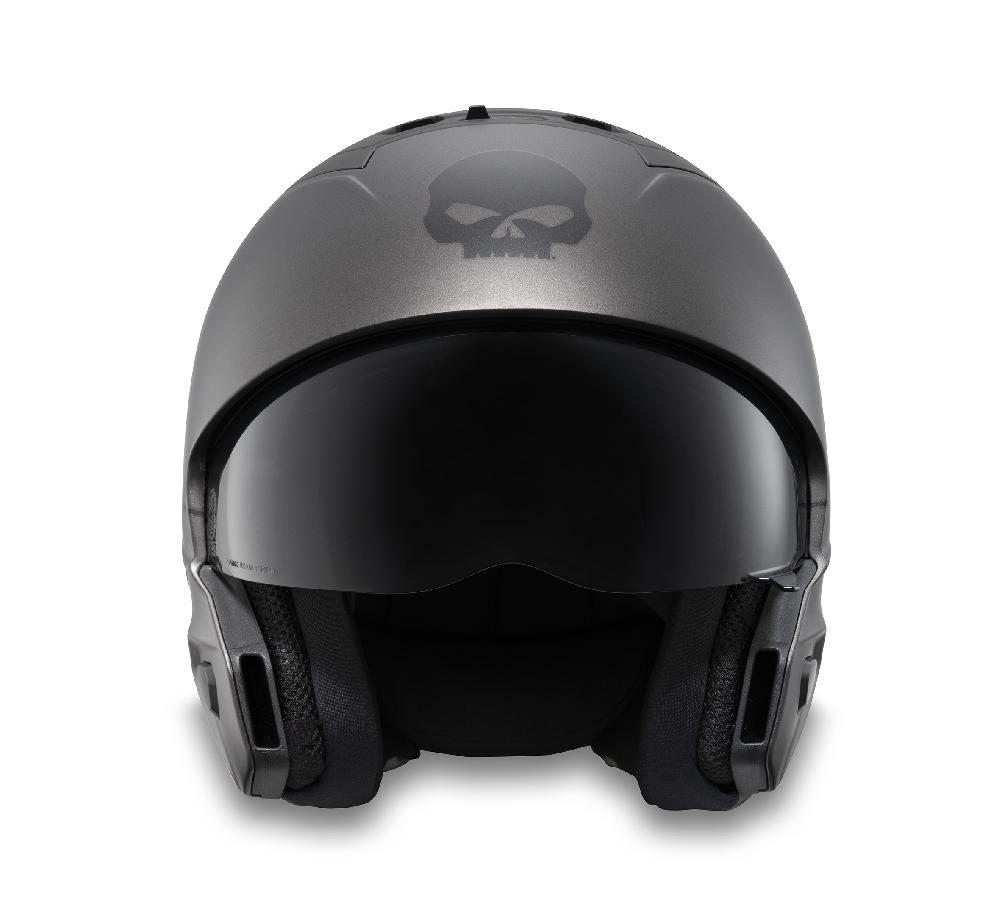 Harley Pilot II 2-in-1 Willie G Skull Helmet