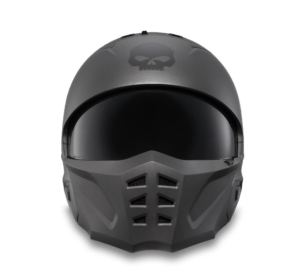harley Pilot II 2-in-1 Willie G Skull Helmet