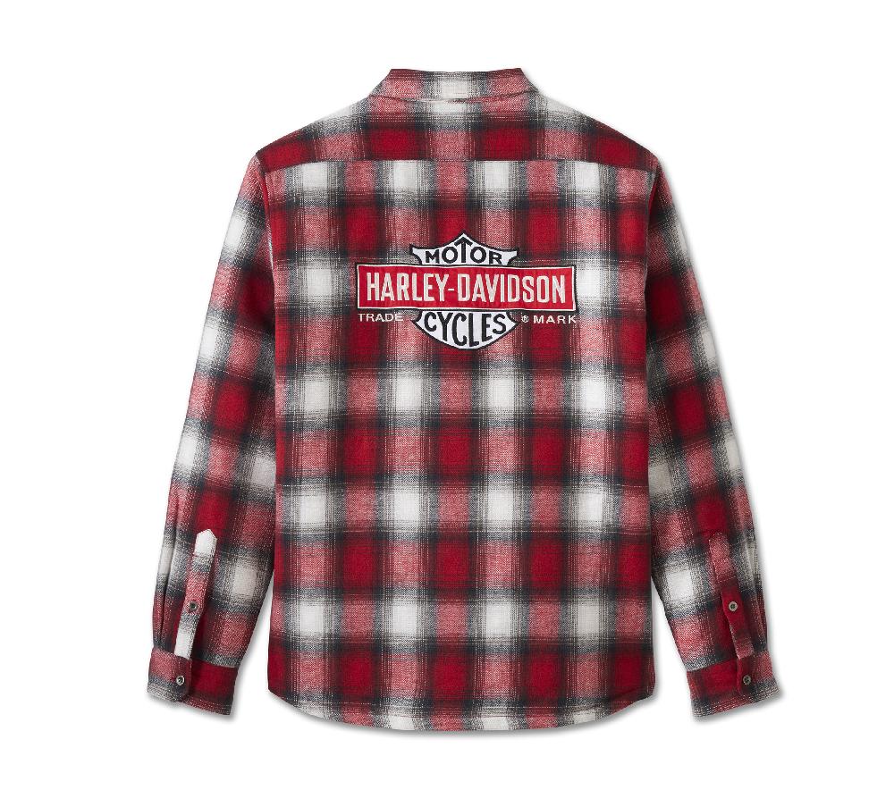 Harley Plaid Bar & Shield Midweight Shirt Jacket