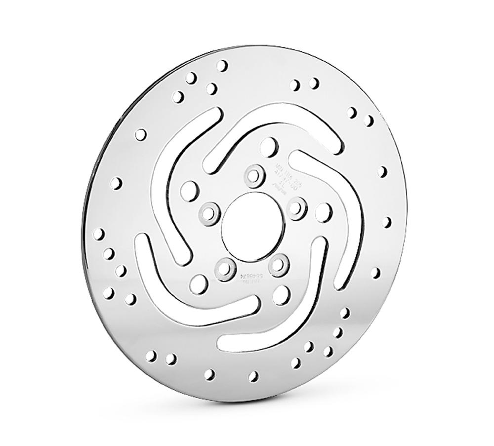 harley Polished Front Brake Rotor