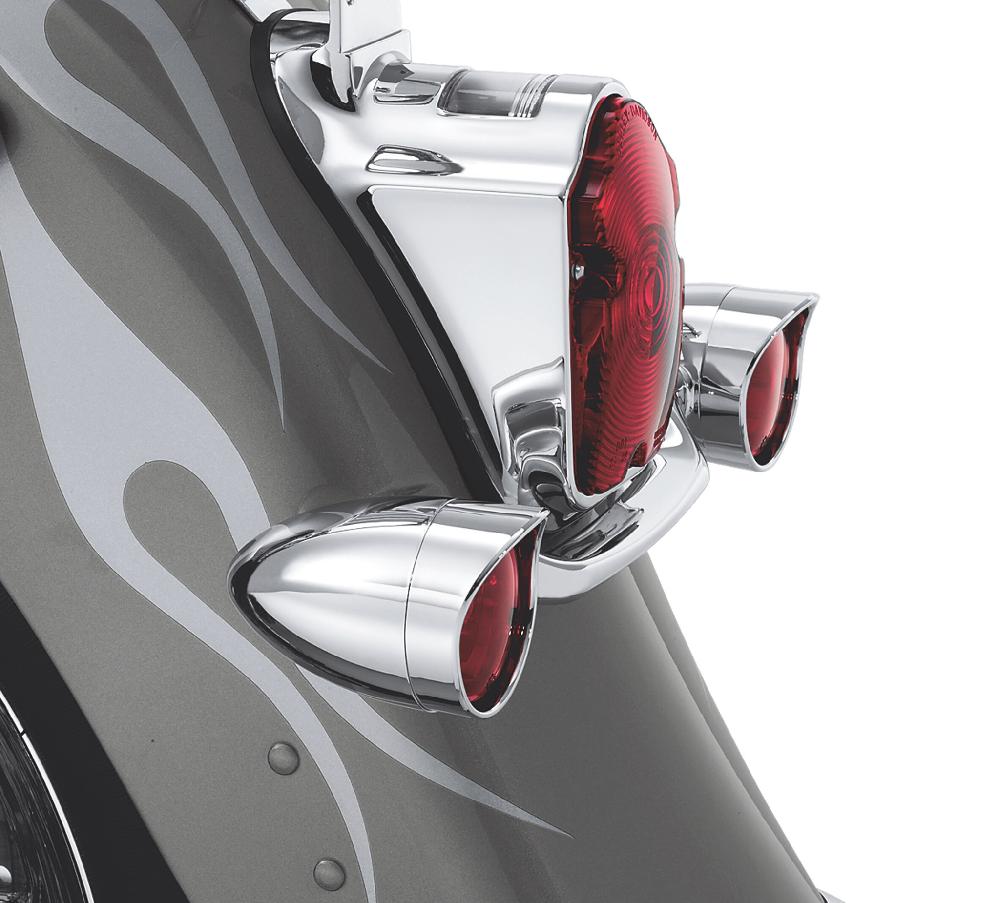 harley Rear Turn Signal Visor Ring Kit