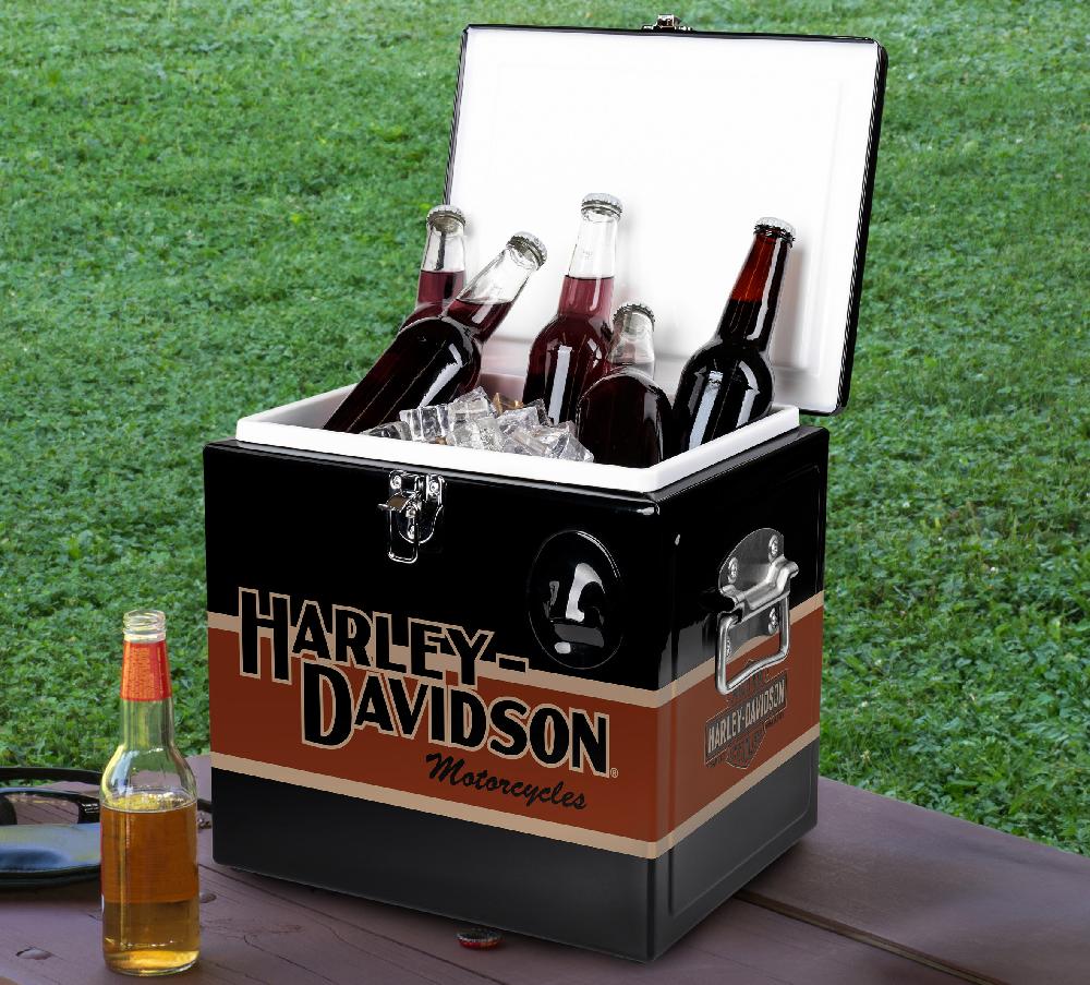 Harley Retro Metal Cooler