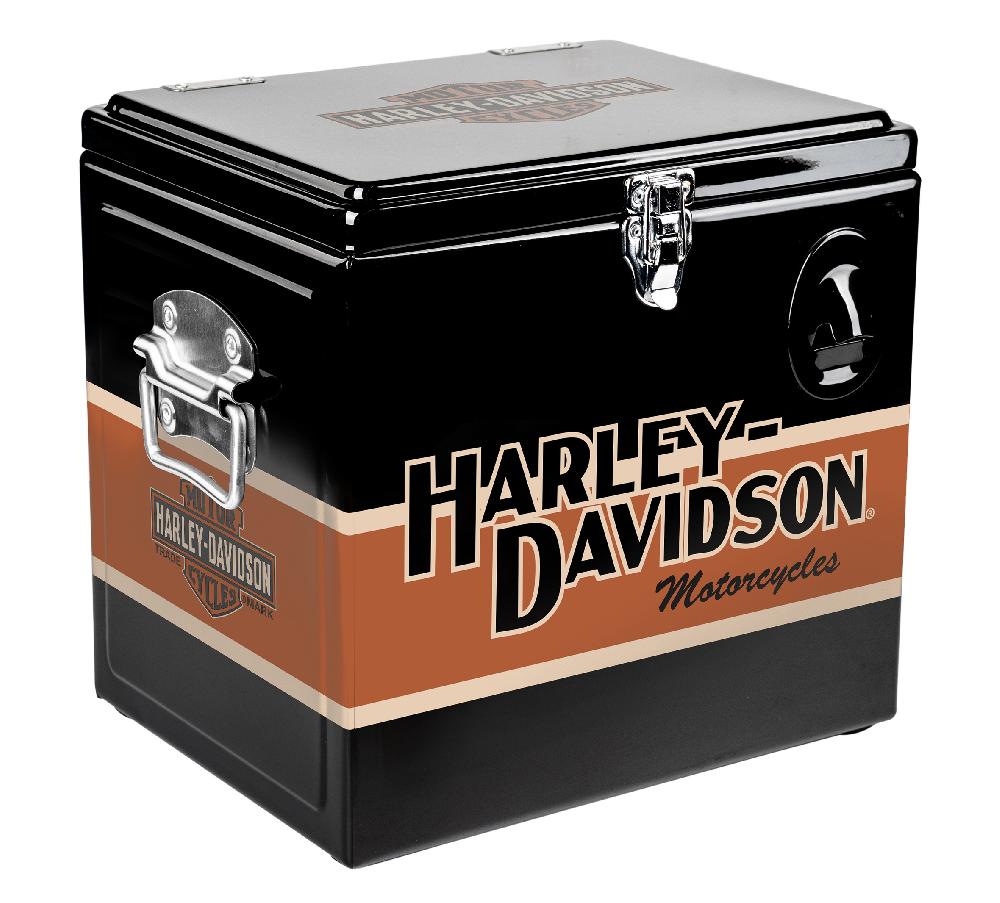 harley Retro Metal Cooler