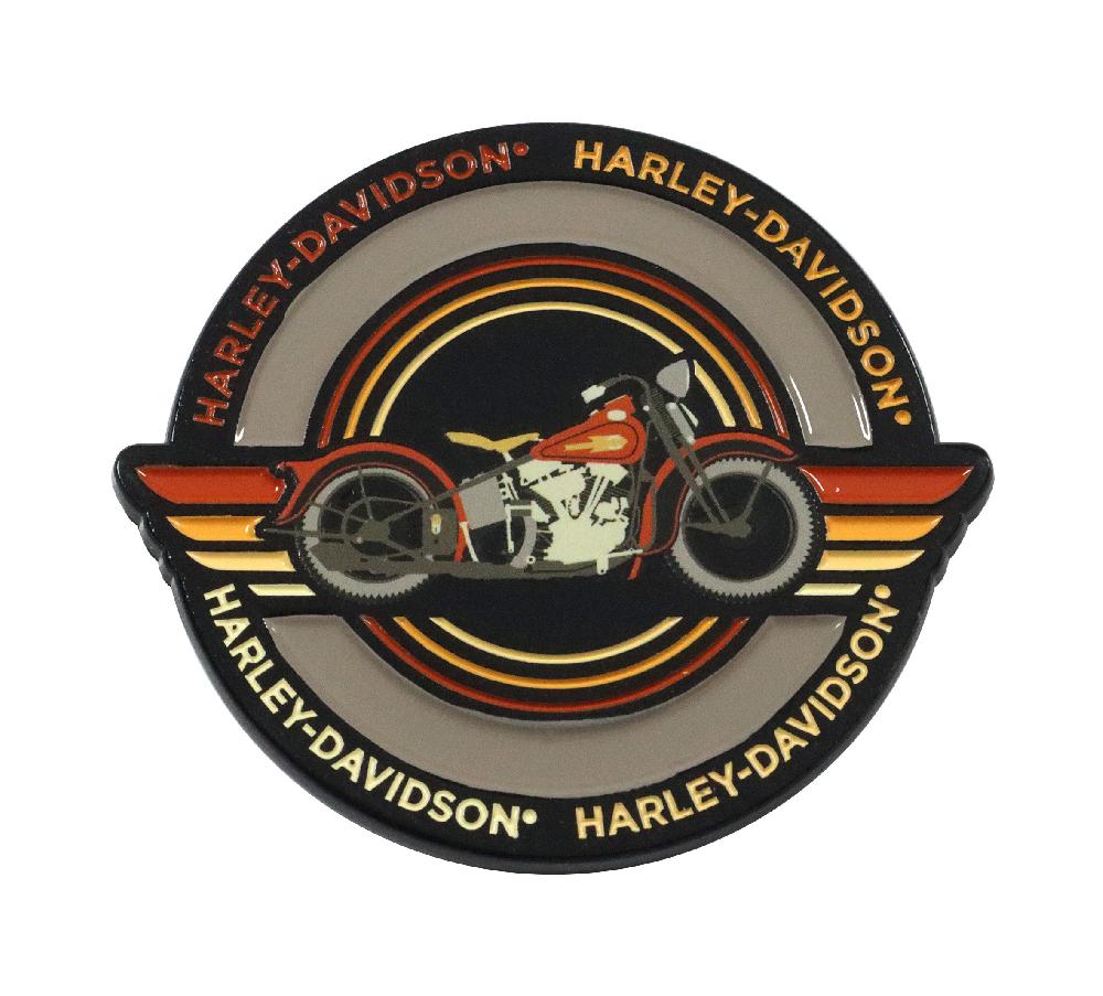 harley Retro Stripes Coin