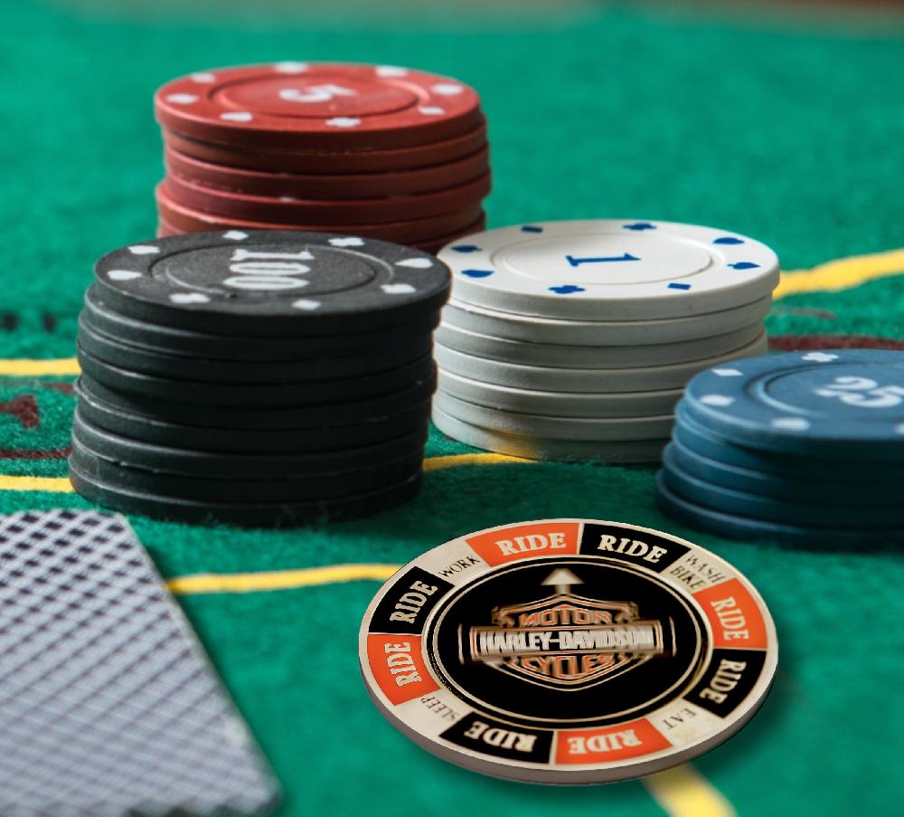 Harley Ride Spinner Coin