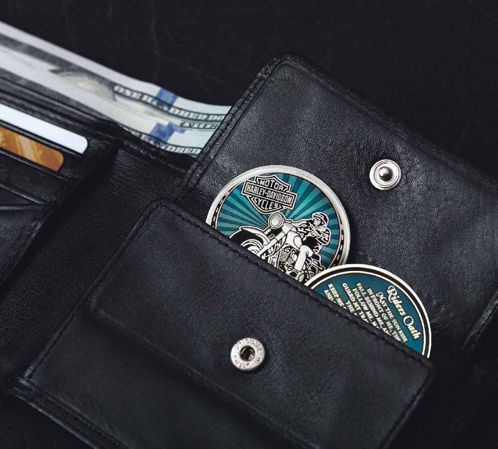 Harley Rider's Oath Coin