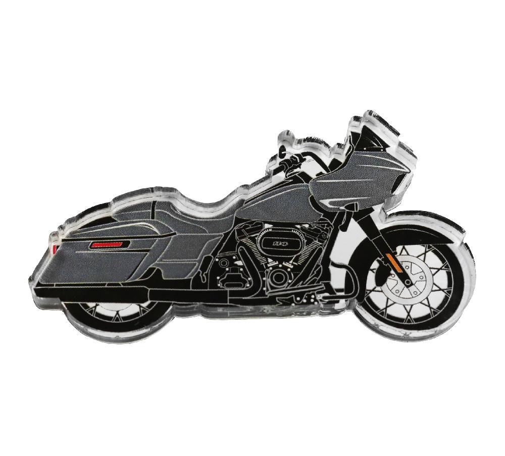 Harley Road Glide Motorcycle Acrylic Magnet