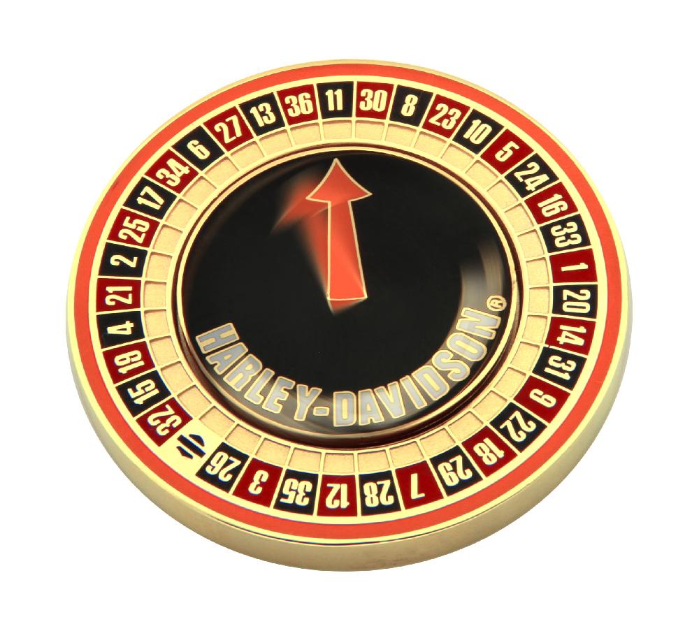 Harley Roulette Spinner Coin