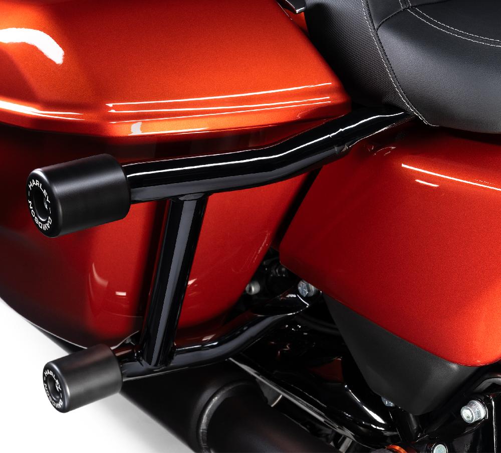 Harley Saddlebag Tip-Over Bar Set