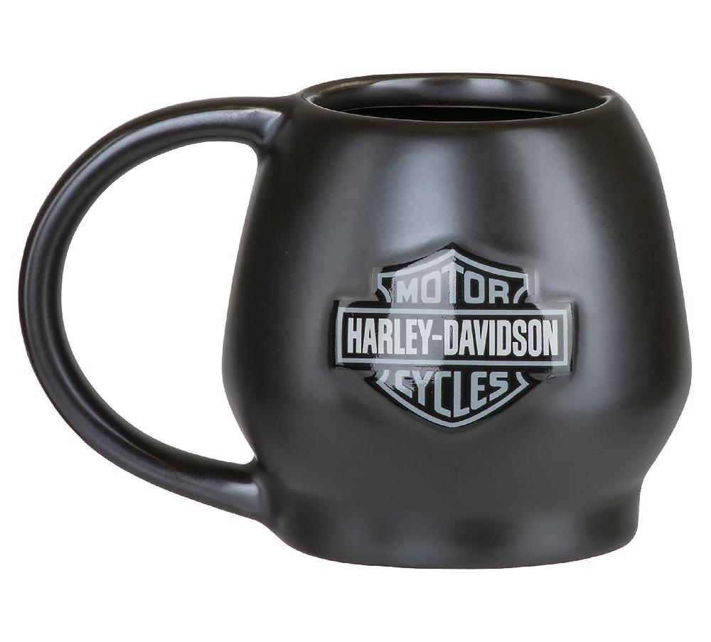 Harley Sculpted Skull Coffee Mug