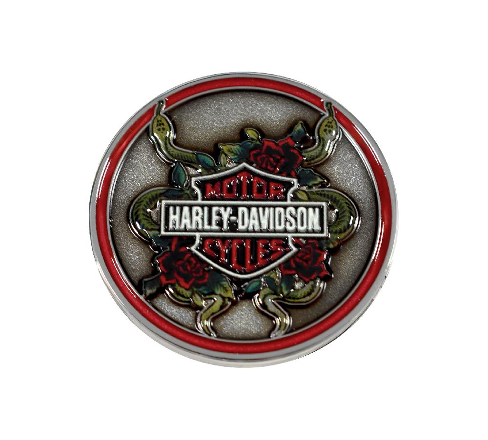 Harley Serpants And Frills Coin