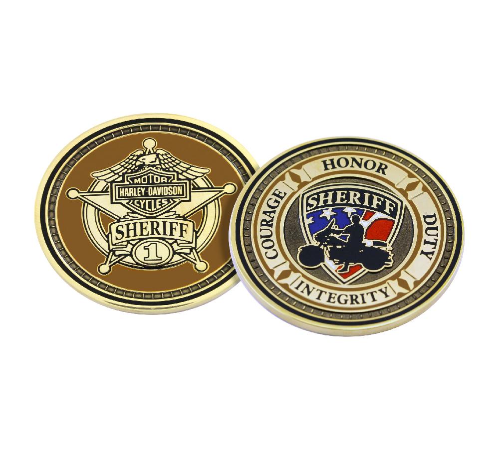 Harley Sheriff Coin