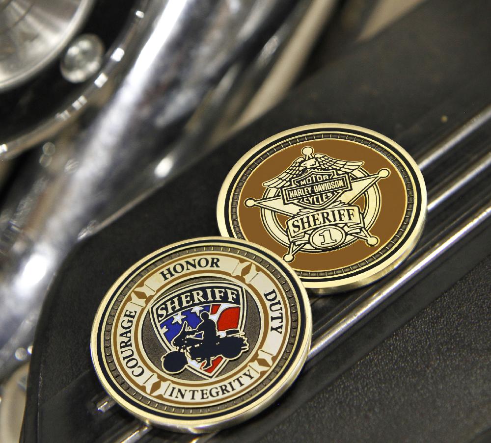 Harley Sheriff Coin