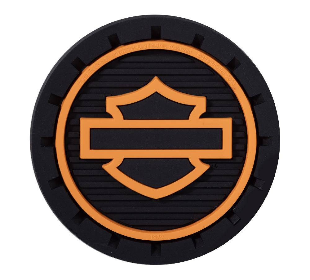 Harley Silhouette Auto Coaster 2 Pack