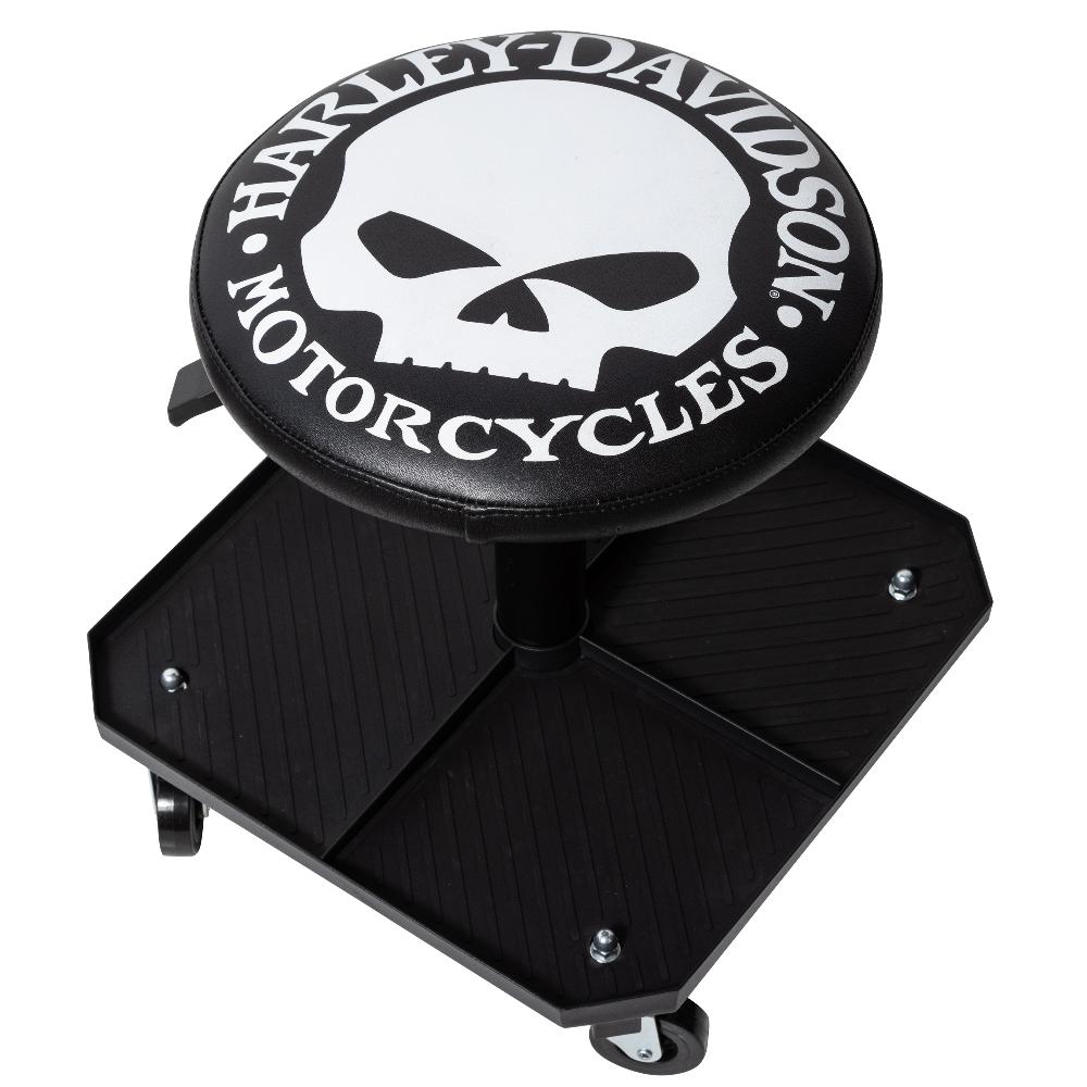 Harley Skull Shop Pneumatic Stool