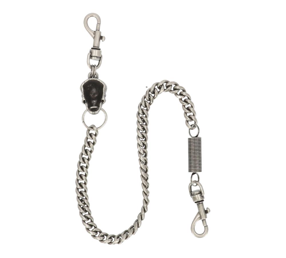 Harley Skull & Spring Wallet Chain