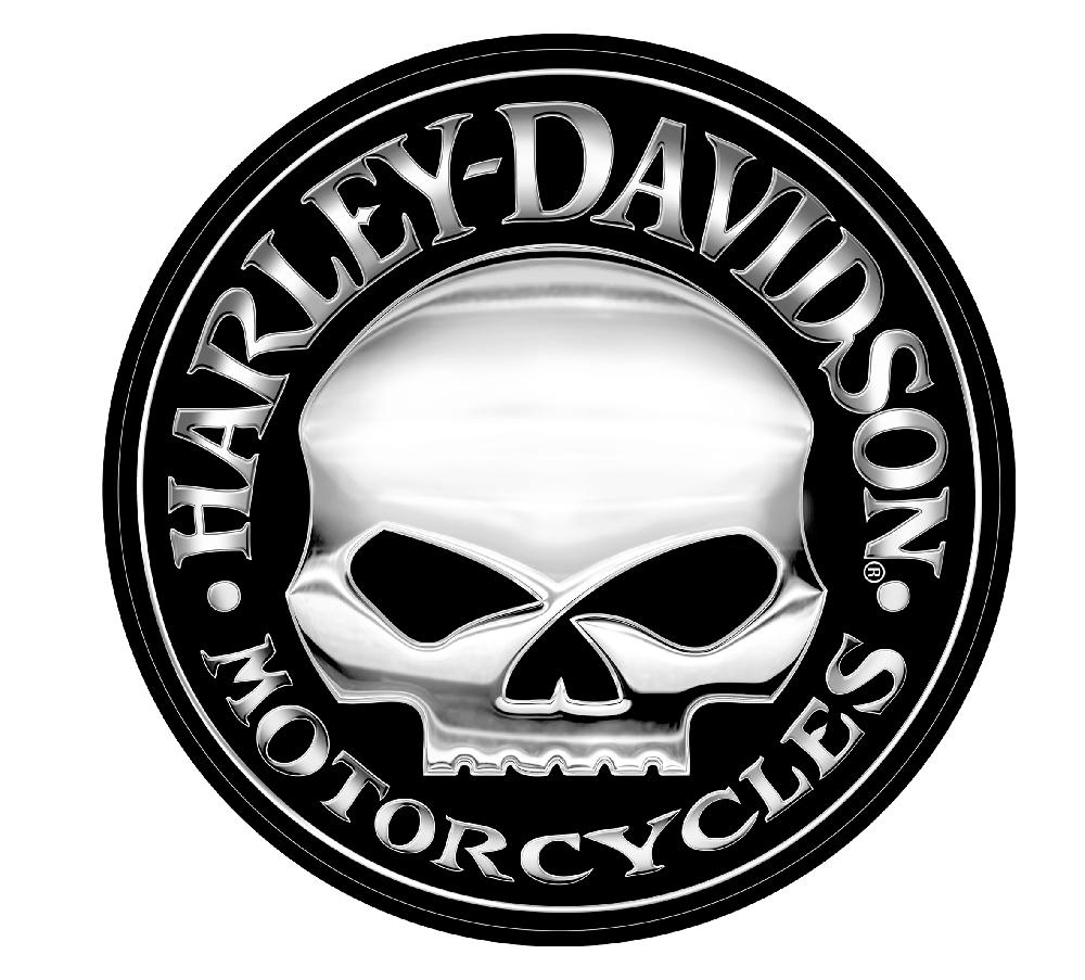 harley Skull Trailer Decal