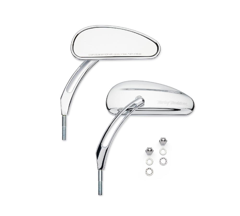 harley Slotted Stem Profile Custom Mirrors