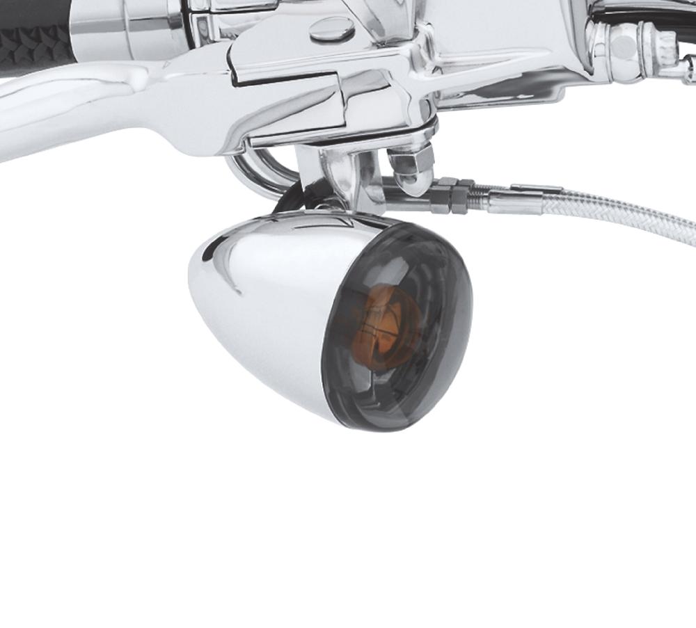 harley Smoked Turn Signal Lens Kit