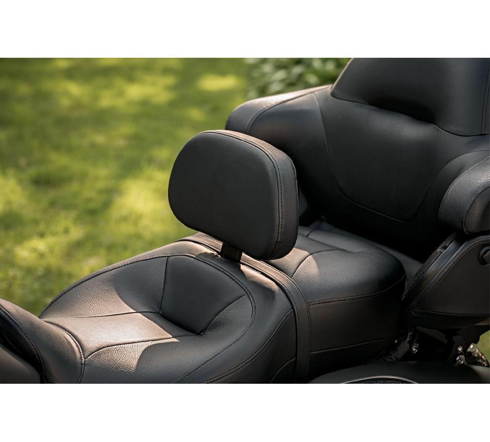 Harley Smooth Style Adjustable Rider Backrest