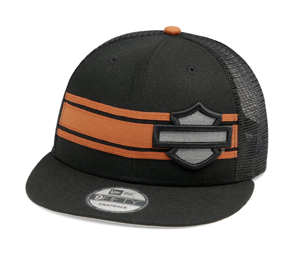 harley Stripe & Logo 9FIFTY Adjustable Cap
