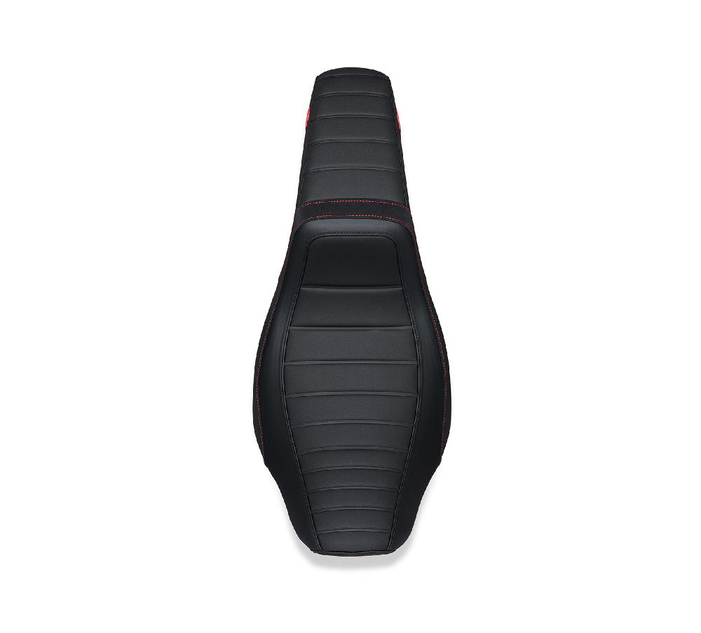 Harley Switchback Seat – Red Stitch