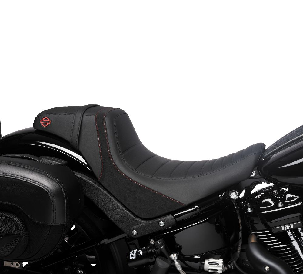 harley Switchback Seat – Red Stitch harley Switchback Seat – Red Stitch