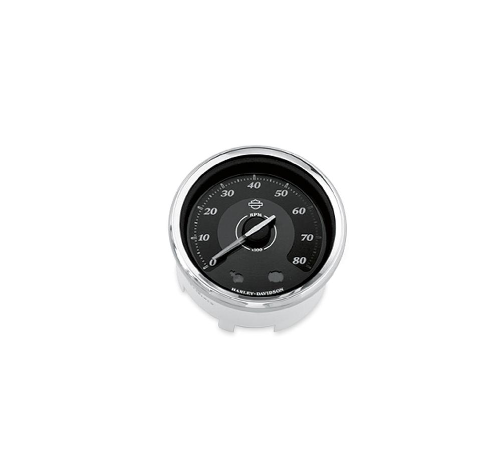 harley Tachometer Titanium Face Gauge