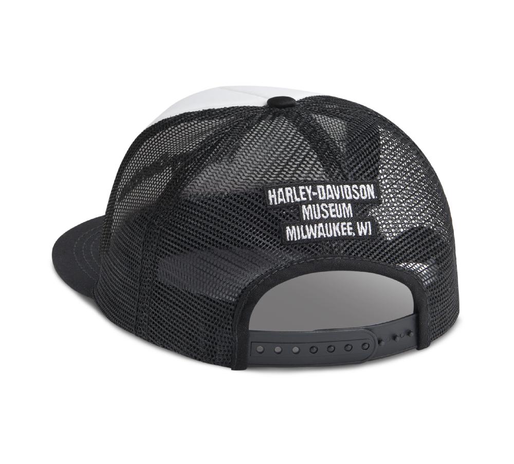 Harley Tank Logo Adjustable Trucker Cap