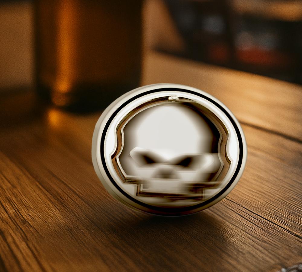 Harley The Skull Spinner Coin
