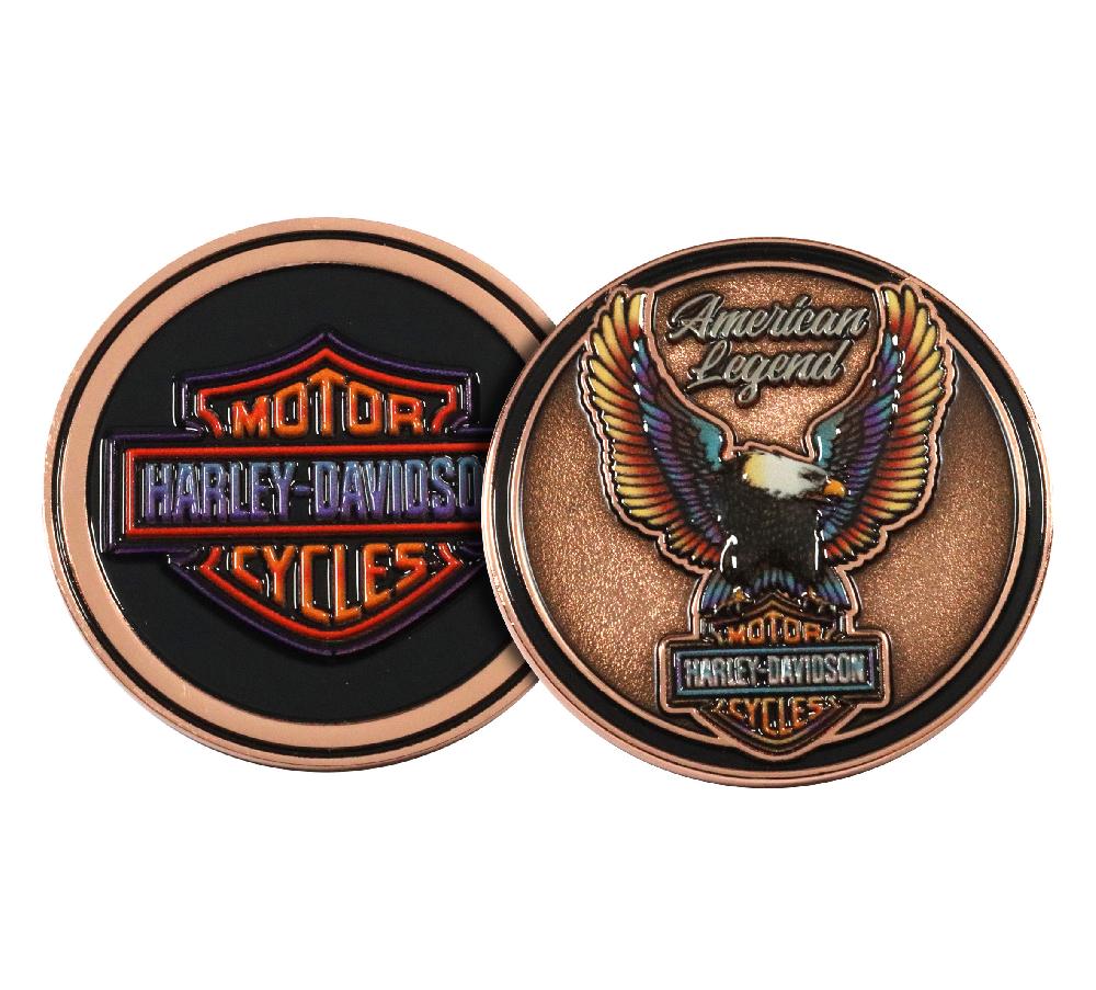 Harley Timeless Eagle Coin