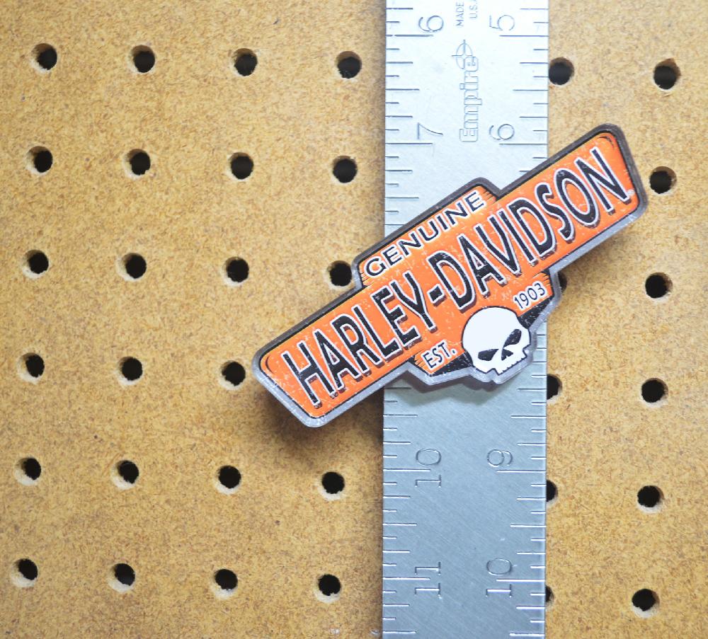 Harley Tin Memories Acrylic Magnet