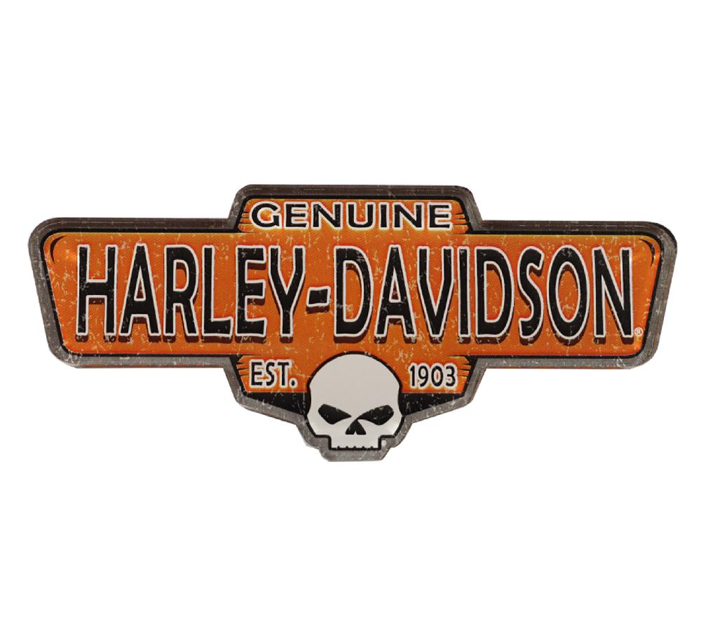 harley Tin Memories Acrylic Magnet